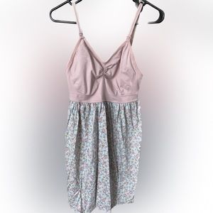 Motherhood Maternity Nursing Nightgown & Matching Robe